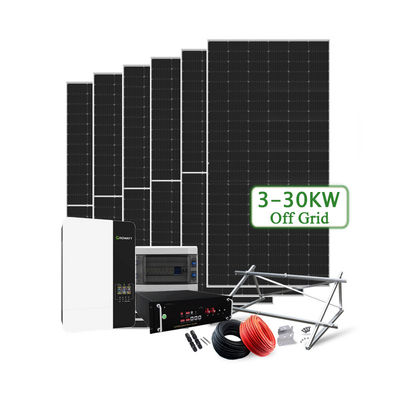 Sistema de energía solar fuera de la red 5kw 2kw 10kw 3kw Sistema completo de paneles solares para el hogar