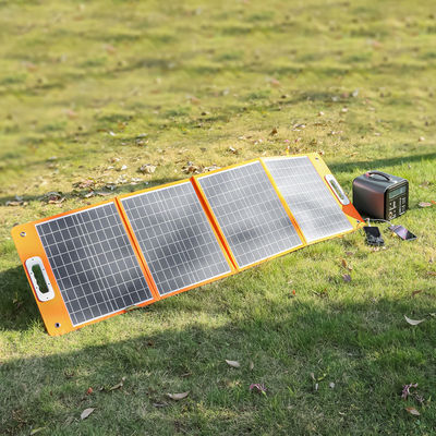 Panel solar plegable de 100W 40W salida USB a prueba de polvo para camping 3.2KG