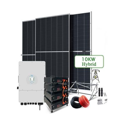 Sistema de paneles solares residenciales completos 5000W 8000W 1000W con voltaje de salida de 110V-240V