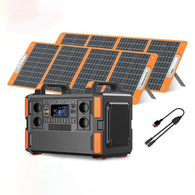 FlashFish 1000w Lifepo4 Batería de hierro de litio y fosfato Estación de energía con panel solar