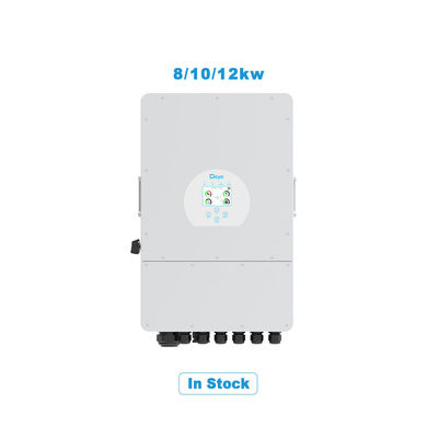 Corriente de salida de monofase 45A Deye 8kW Sistema de energía de inversor solar híbrido residencial