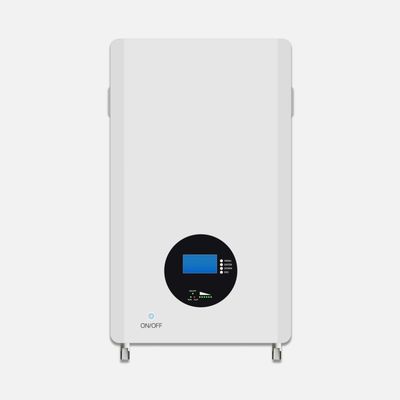 48V/51.2V 100Ah Batería solar de iones de litio montada en la pared para un rango de potencia de salida de 5-10 KWh