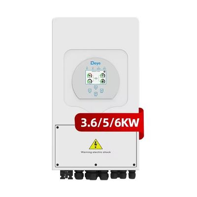 Inversor solar híbrido de 8 kW SUN-8K-SG03LP1-EU para frecuencia de salida de 50 Hz/45 Hz-55 Hz por Deye