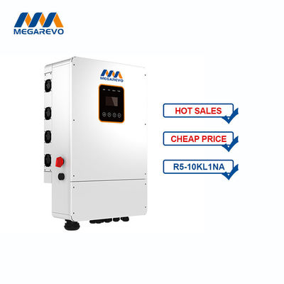 98.2% Megarevo Inversor solar híbrido 120v-240v 5kw 10kw Inversor de almacenamiento solar