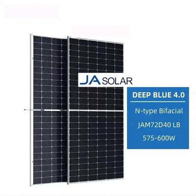 Panel solar bifacial de doble vidrio de media célula para el sistema solar certificado IEC ISO TUV