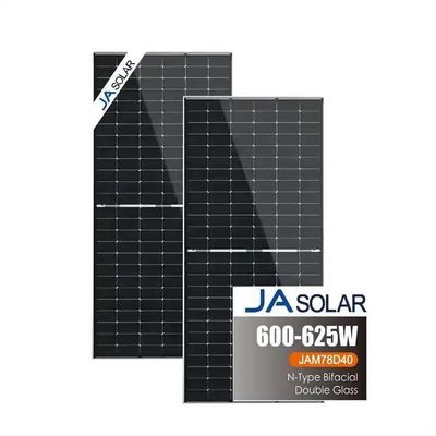JAM72D40 LB 575w 580w 590w 600w Panel bifacial Paneles solares fotovoltaicos para una durabilidad óptima