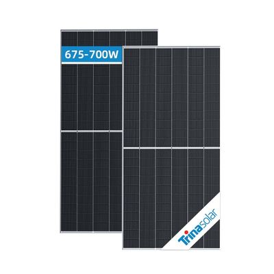 TSM-DEG21C.20 645-665W Panel solar bifacial de vidrio doble con caja de unión IP68