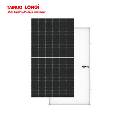 Longi 570w Tier 1 paneles solares con 3,2 mm de vidrio de hierro templado y caja de unión IP68
