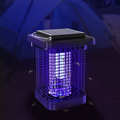 Lámpara solar de mosquitos domésticos con energía solar para repeler mosquitos DC1300V