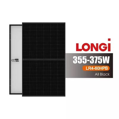 TAINUO Longi Himo 4m LR4-60HPB Modulo fotovoltaico solar de 365W 370W 375W todo negro
