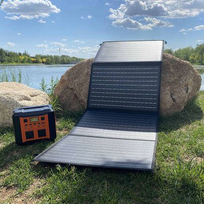Carga al aire libre 30w Panel solar plegable 100V Con puerto 35135 DC