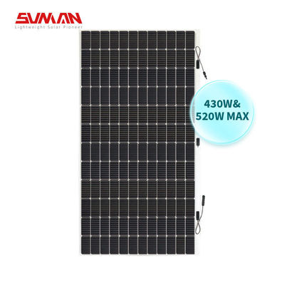Pantallas solares monocristalinas de potencia máxima de 430 W/520 W 100 W 300 W 330 W 350 W 400 W 500 W 1000 W