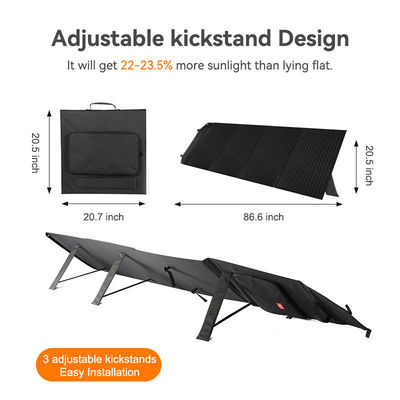 Bolso de transporte portátil 30W cargador de paneles solares plegables para acampar Necesidad de viaje
