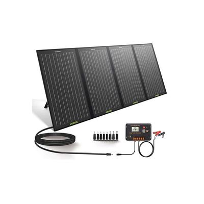 Kit de paneles solares plegables de 60 Watt para remolque de camping RV y necesidades de energía de emergencia