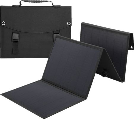 21Eficiencia del panel del 0,4% Panel solar de silicio monocristalino de 50W para acampar en el hogar