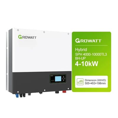 Growatt SPF12000T 12Kwp DVM híbrido 12KW Inverter solar para el hogar 12Kwp Capacidad de entrada 1000v