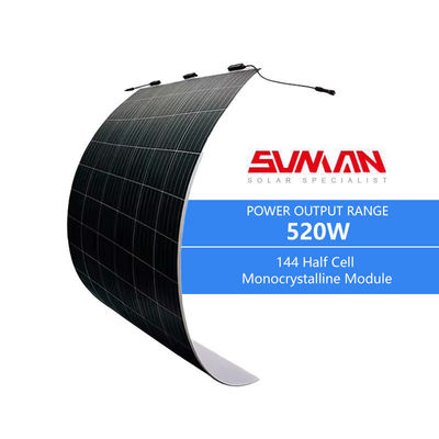 Max-Power Sunman EARC 430W/520W Paneles solares flexibles con una eficiencia del 20,4%