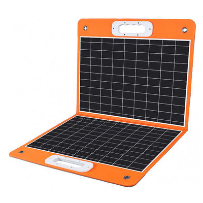 166mmx166mm Celda 100w panel solar plegable para acampar 12V cargador solar plegable