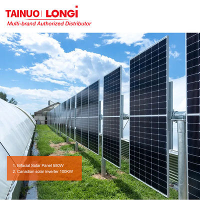 Longi Hi-Mo 6 Científico V2 Panel solar LR5-72HTH 590W 595W 600W Paneles de módulos solares PV