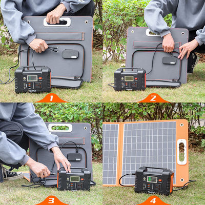 FF Flashfish panel solar plegable de 200W panel solar plegable de 60W a prueba del tiempo