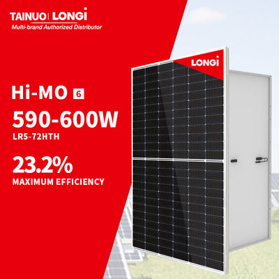 LONGi Hi-MO 6 Científicos LR5-72HTH 182mmx182mm 580W 585W 590W 595W 600W Paneles solares