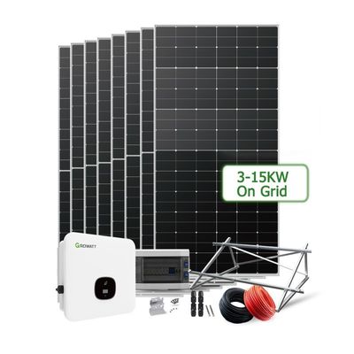 Manual de instalación de apoyo técnico del sistema solar para el sistema conectado a la red de 10 kW
