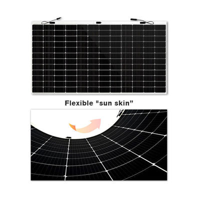 Panel solar monocristalino flexible de 430w Panel solar Sunman para camper de barco