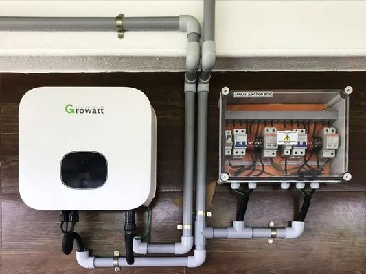 Growatt MOD 10000TL3-X Inversor solar de salida de tres fases con IP66 y eficiencia MPPT