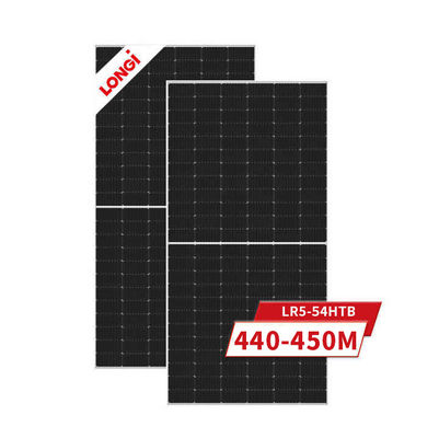 Longi LR5-54HTH 440-450M Panel solar MONO de 182 mm Tipo N 440W 445W 450W Modulo fotovoltaico Hi Mo 6