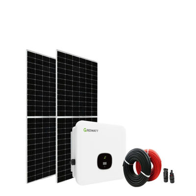 10kw 12kw 15kw Sistema de energía solar para el hogar con paneles de silicio monocristalino