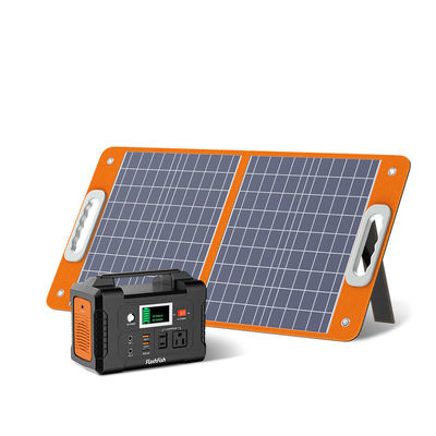 Kit de paneles solares plegables impermeables 100w 200w para la central eléctrica de baterías de 12V 24V OEM