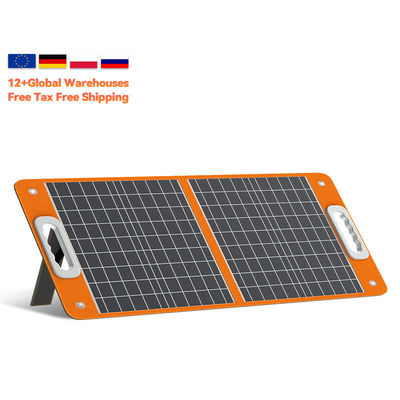 Kit de paneles solares plegables impermeables 100w 200w para la central eléctrica de baterías de 12V 24V OEM