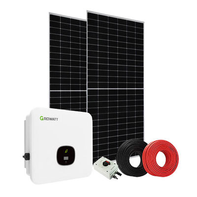10Kw 20Kw 30kwh Sistema solar Pv Kit de energía solar en red Sistema de generador solar híbrido
