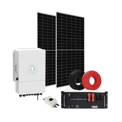 Sistema híbrido de energía solar de 10 kW fuera de la red para sistemas de almacenamiento de energía doméstica y comercial