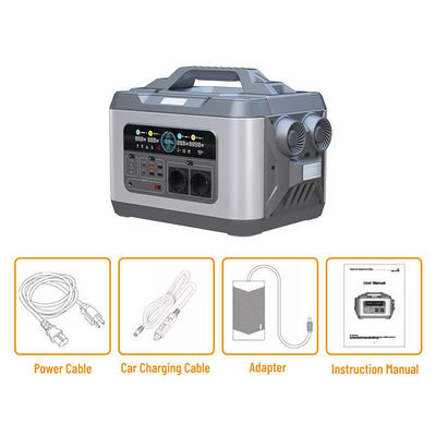 Salida de corriente continua USB TipoC encendedor de cigarros generador solar de 3000W con panel solar plegable