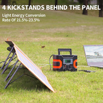 Panel solar plegable de 100W 40W salida USB a prueba de polvo para camping 3.2KG