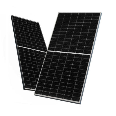 Longi Solar Hi-MO 6 590W 595W 600W Paneles solares de marco negro para tecnología solar doméstica