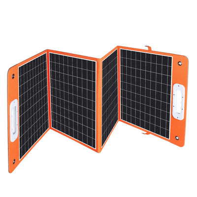 Panel solar monocristalino plegable de 100W para MOQ bajo Personalizar peso ligero QC3.0 PD45W