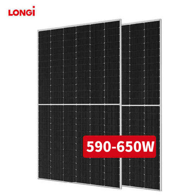 Kit de células de paneles solares de vidrio único 585W LONGi Hi-MO 6 LR5-72HTH con una eficiencia del 23,2%