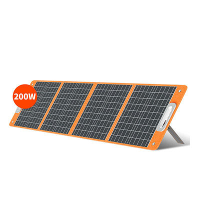 Kit de paneles solares portátiles 100W con cargador de teléfono USB para acampar