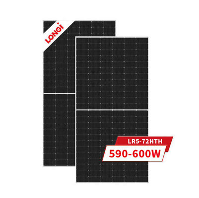 LR5-72HTH 595M 590W 595W 600W Panel solar para el sistema de energía solar Primer año decaimiento 1,5%