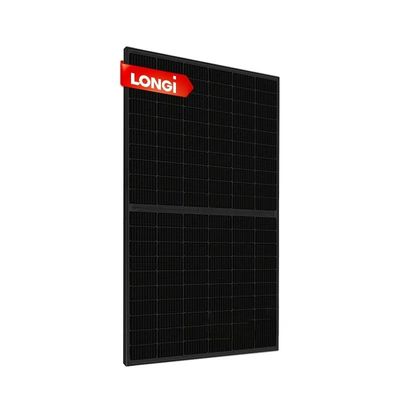Solución Panel solar monocristalino negro completo para el sistema de energía solar LR4-60HPB-355M