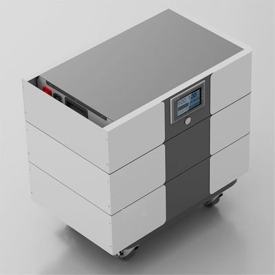52KG Batería LiFePO4 de 48V apilada Puerto de comunicación RS485 para el sistema solar doméstico