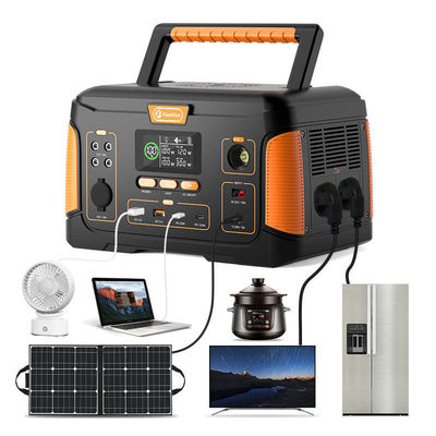 Estación de energía portátil de 300W 1000W 220V para carga inalámbrica 15W 932.4WH Capacidad nominal