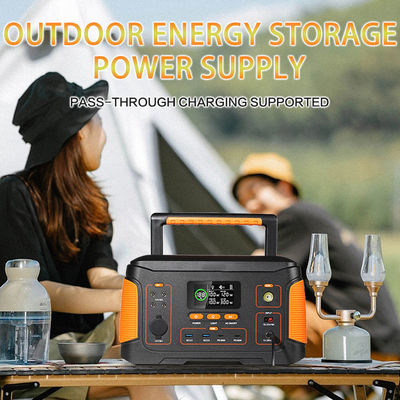 Carga inalámbrica de 1000W de onda senoidal pura MPPT Estación de energía solar con entrada de CA 25v 6A