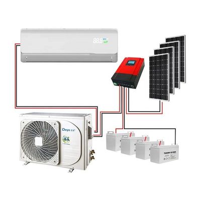 EER 2-4 Household 9000 BTU Unidad de AC con energía solar para híbridos mini divididos