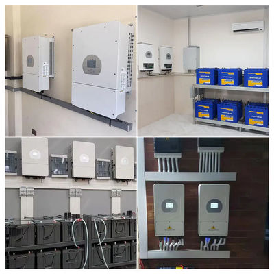 Frecuencia de salida 50/60Hz Deye SUN-12K-SG04LP3-EU Inversor solar híbrido de 3 fases de 12kw