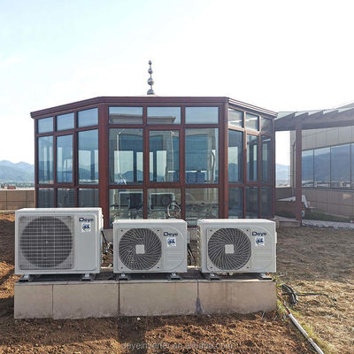 Con temporizador incluido Aire acondicionado con energía solar OFF GRID DC 48V split híbrido portátil