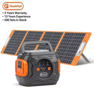 320Watt 292Wh Generador de energía solar portátil para el hogar con encendedor de cigarros