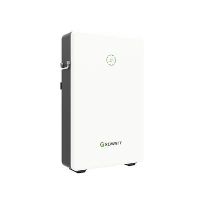 Profundo ciclo de vida de la batería de litio Growatt 51.2V 6.5kWh GBLI6532 Serie montada en la pared